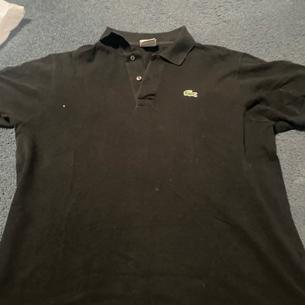 Lacoste Black Polo Shirt